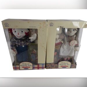 Raggedy Ann & Raggedy Andy 1918/1920 Limited Edition Doll & Book Sets [5364]
